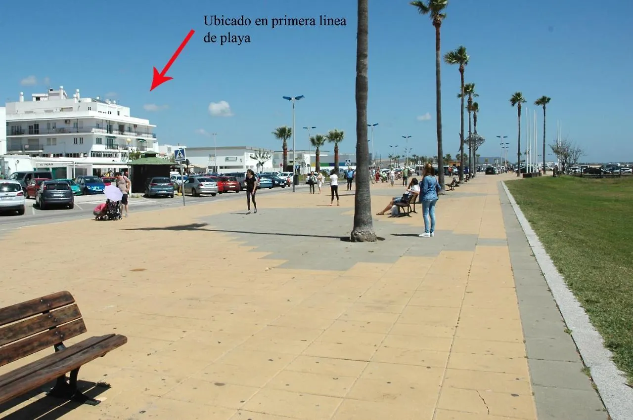 Piso En Conil, 1º Linea De Playa Con Wifi Gratis location